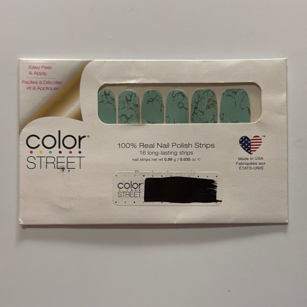 Color Street Nail Strips "Mojave Turquoise" NWT